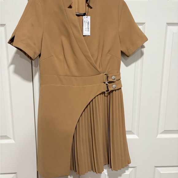 Karen Millen size 8 Tan Dress NWT - Picture 2 of 8